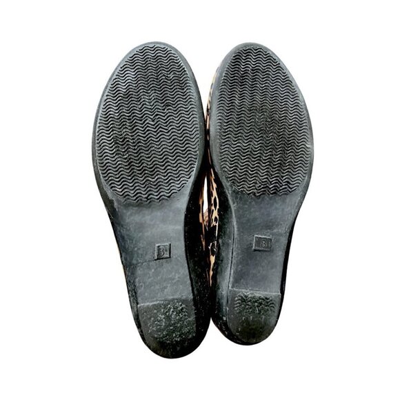 Women's London Fog Piccadilly Waterproof Leopard Animal Print Rain Boots Size 8 - Picture 8 of 9